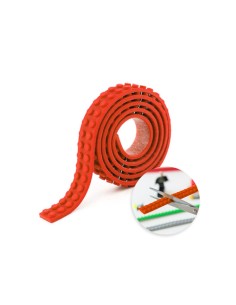Nastro Adesivo Per Costruzioni Lego 125x1,6cm