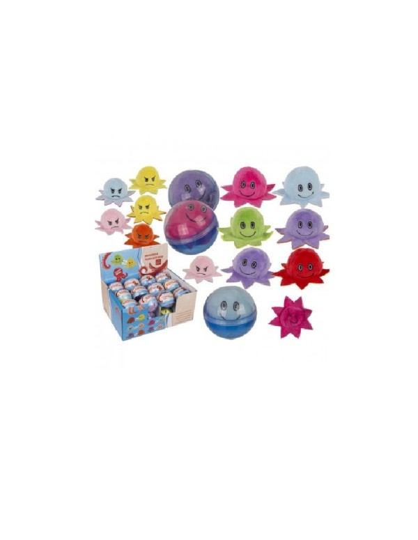 Octopus Reversible Peluche Assorteds Colors