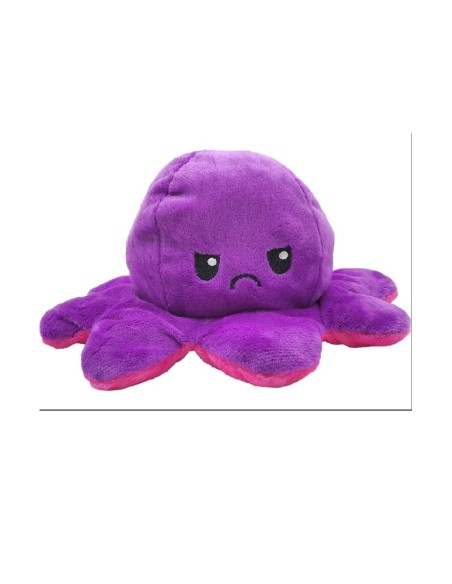 Peluche Polipo Reversibile Colori Assortiti