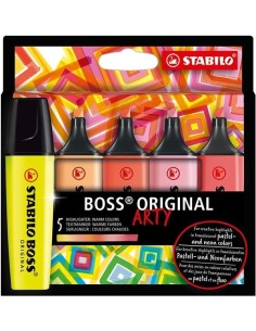 Evidenziatori Stabilo Boss Original Arty Colori Caldi 5pz