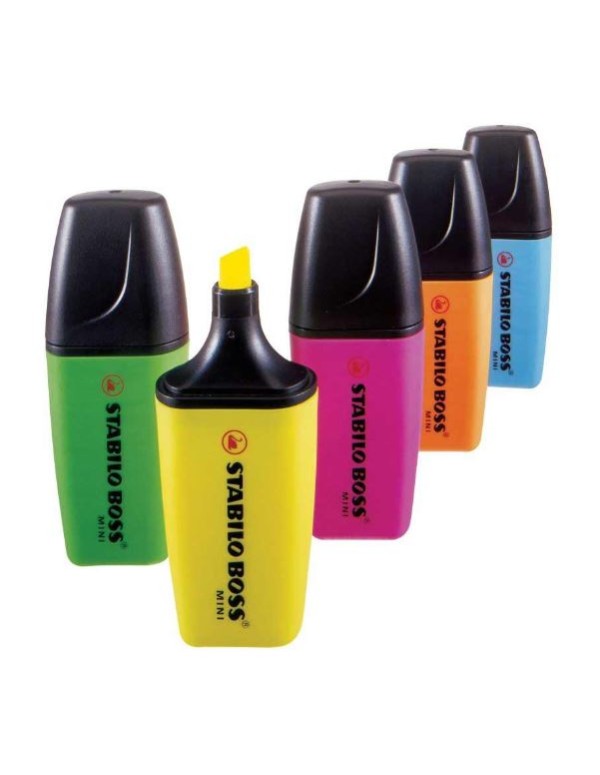 Evidenziatore Stabilo Boss Mini
