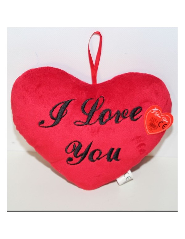 Peluche Cuore "I Love You" 15cm