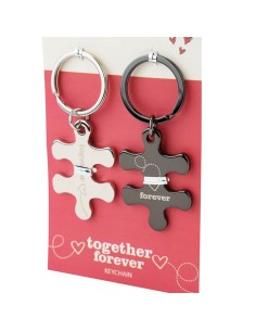 Portachiavi Doppio Ciondolo...