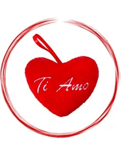 Peluche Cuore "Ti Amo" 10cm