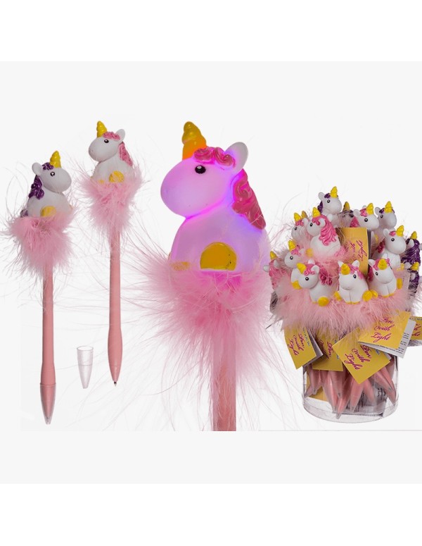 Penna Luminosa Unicorno Peloso