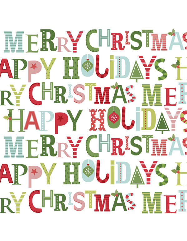Tovaglioli Di Carta Natalizi Buone Vacanze Di Natale 33CM 20Pz
