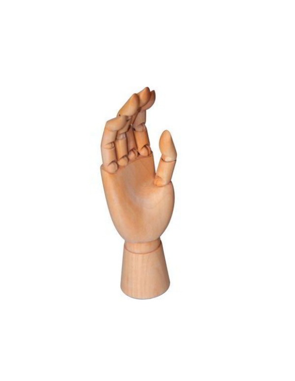 Modello Mano In Legno Femminile Snodabile