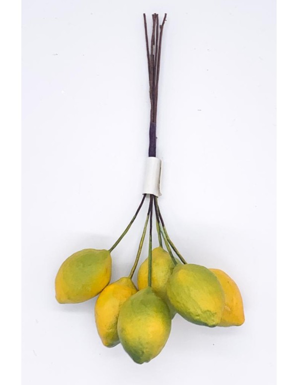 Christmas Tree Decoration Artificial Lemon Branch 8CM