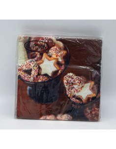 Paper Napkins With Sweets 25CM 20PCs. Paper Napkins With Sweets 25CM 20PCs.