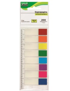 Segnapagina Multicolor 200 Fogli 8 Colori