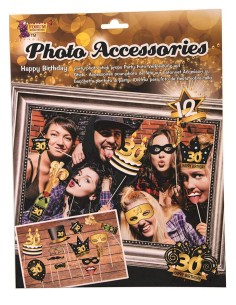Set Accessori Foto Festa 30 Anni