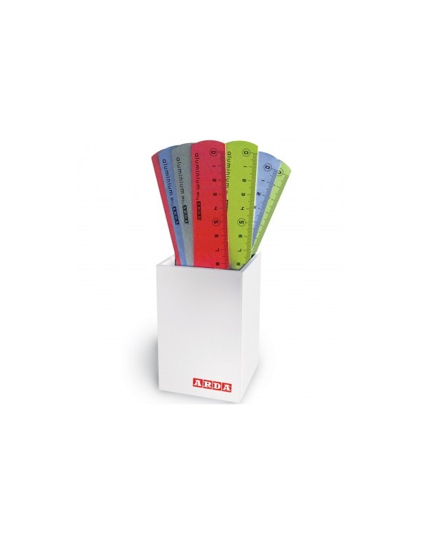 Riga In Metallo 20cm Colori Assortiti
