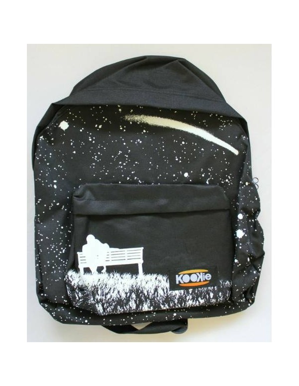 Black "Comet" Kookie Backpack