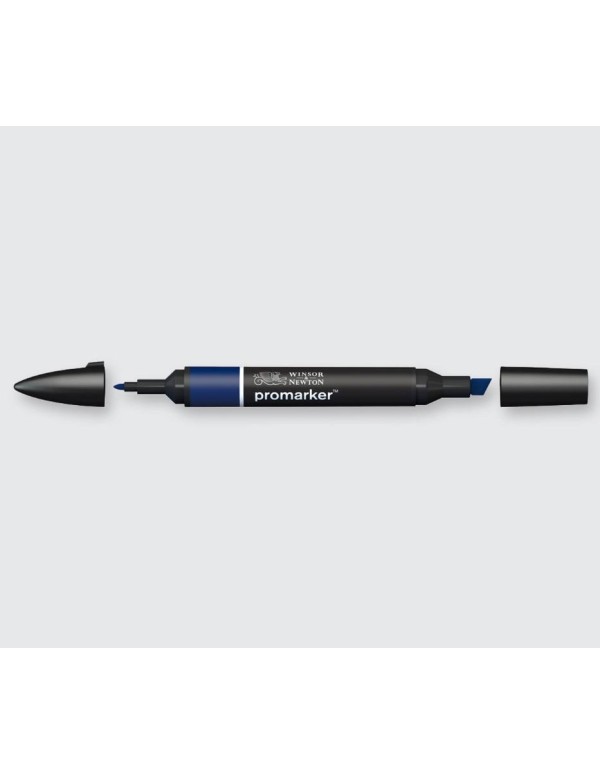 Winsor e Newton Pennarello Marker Doppia Punta Blu Indaco V234