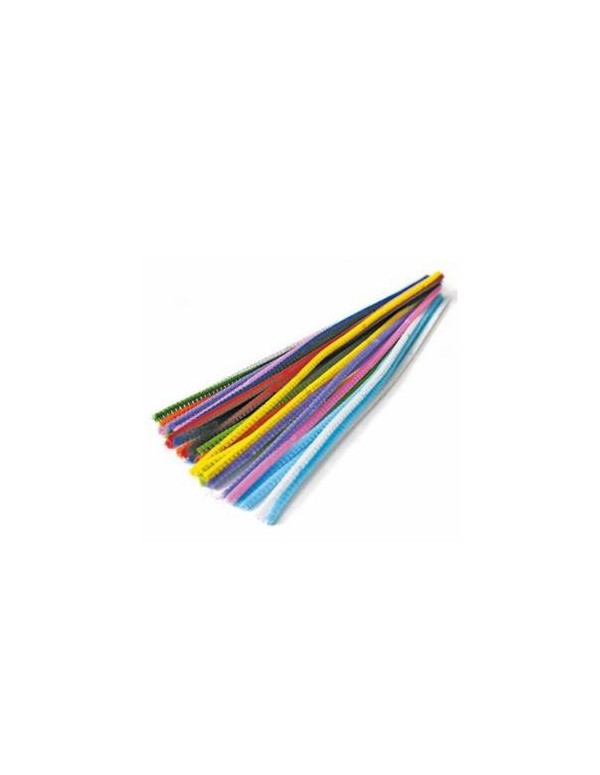 Scovolini Ciniglia Colori Assortiti 300x6mm - 30pz.