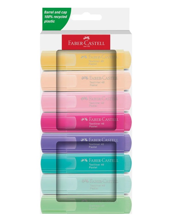 Faber Castell Highlighter Set 8pcs
