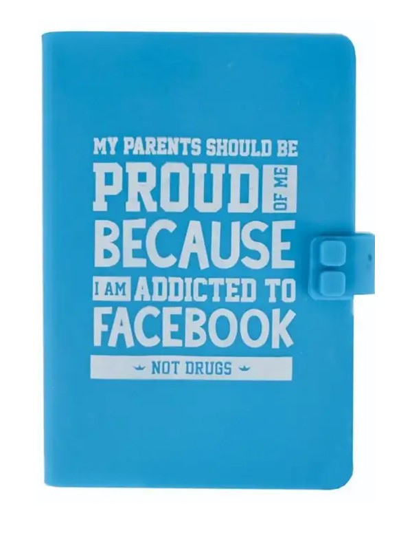 NoteBook Silicone A6 Blu