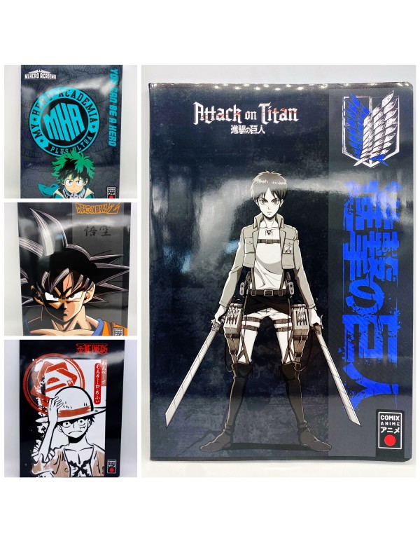 Comix Maxi Quaderno A4 Anime Netflix