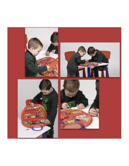 Set 50 Pezzi Cancelleria Marvel Da Colorare