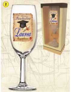 Graduation Champagne Flute...