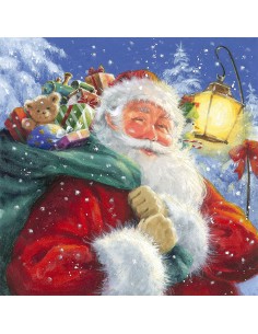 20 Santa Claus Napkins