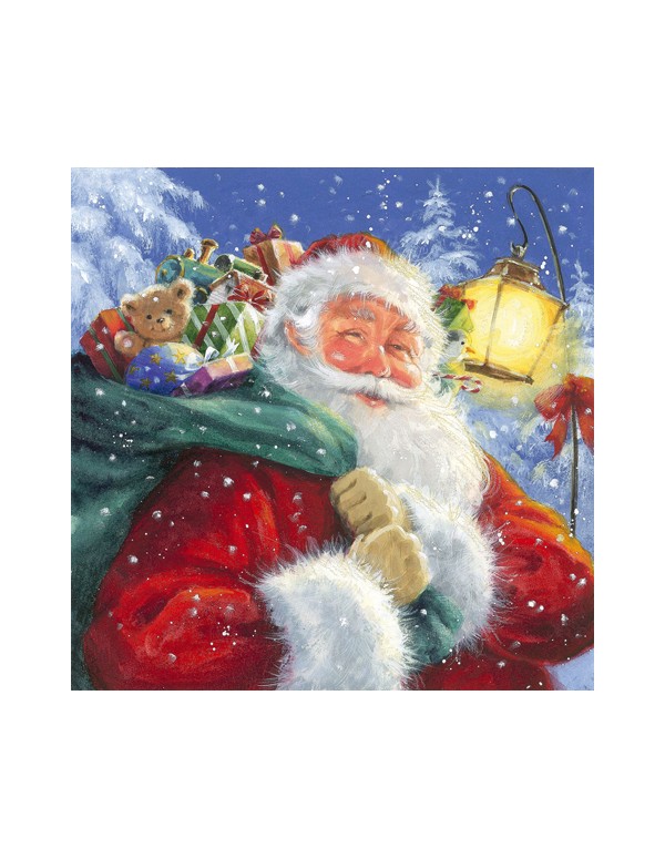 20 Tovaglioli Babbo Natale