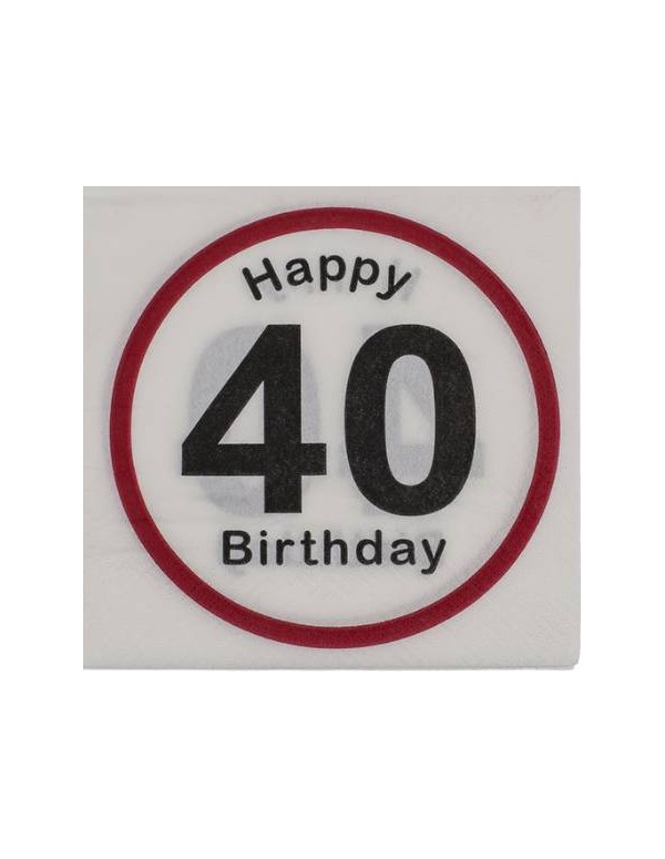 Tovaglioli Di Carta Happy 40 -... Tovaglioli Di Carta Happy 40 -...