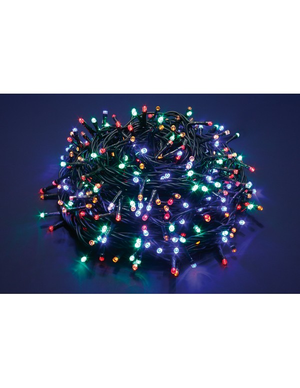 Serie Luci Natale 180 Mini-Led 18m Multicolor