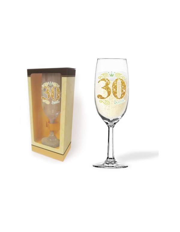 Flûte Champagne Compleanno Party 30 Anni