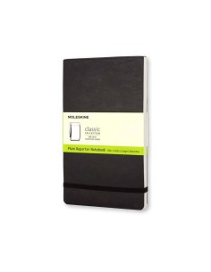 Plain Reporter Notebook White Pages