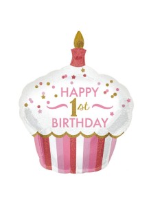 Palloncino Metalfoil Rosa...