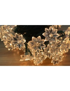 Christmas Lights Series 80 Flower Mini Lights 21.5m