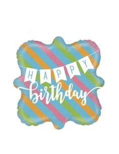 Palloncino Metalfoil Happy...