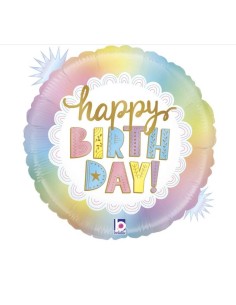 Pastel Mylar Balloon 18"...
