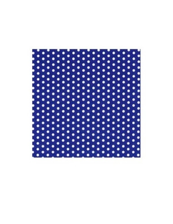 Tovaglioli Di Carta Blu Con Pois 33CM 20Pz