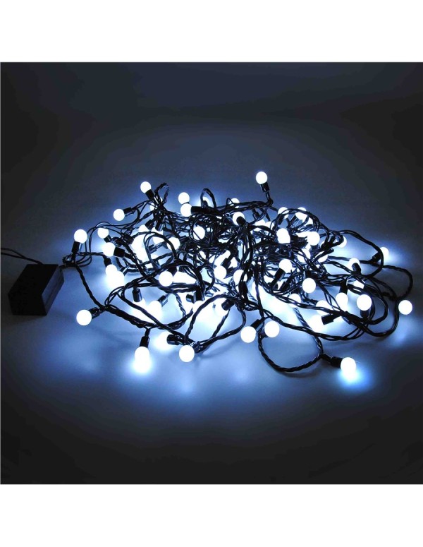 Christmas Lights Series 100 Led Balls White And Multicolor Light
