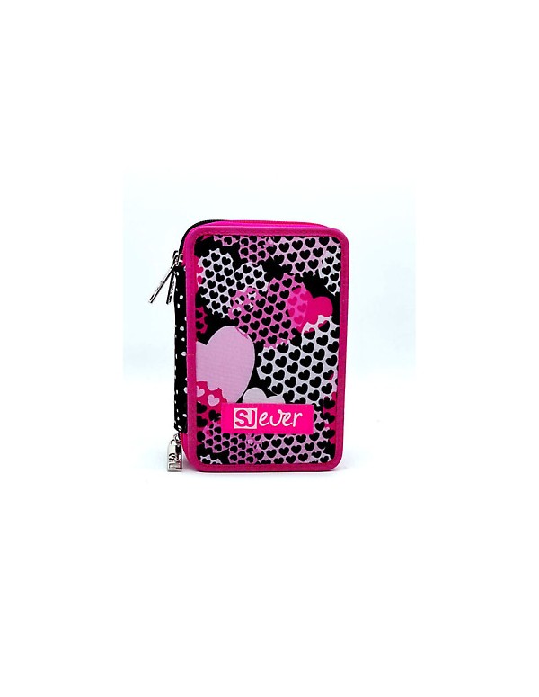 Astuccio Completo 3 Zip Girl Sj Gang Ever Heart Girl