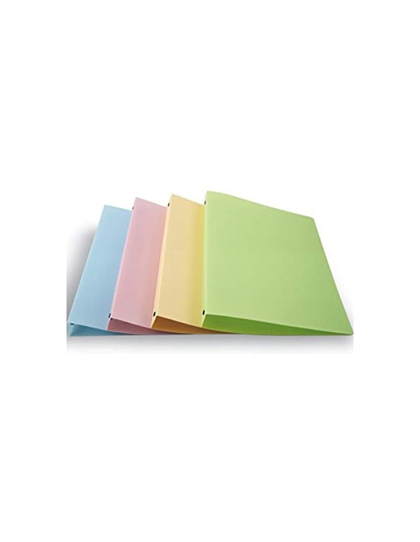 Pastel Binder 4 Rings PPL Assorted Colors
