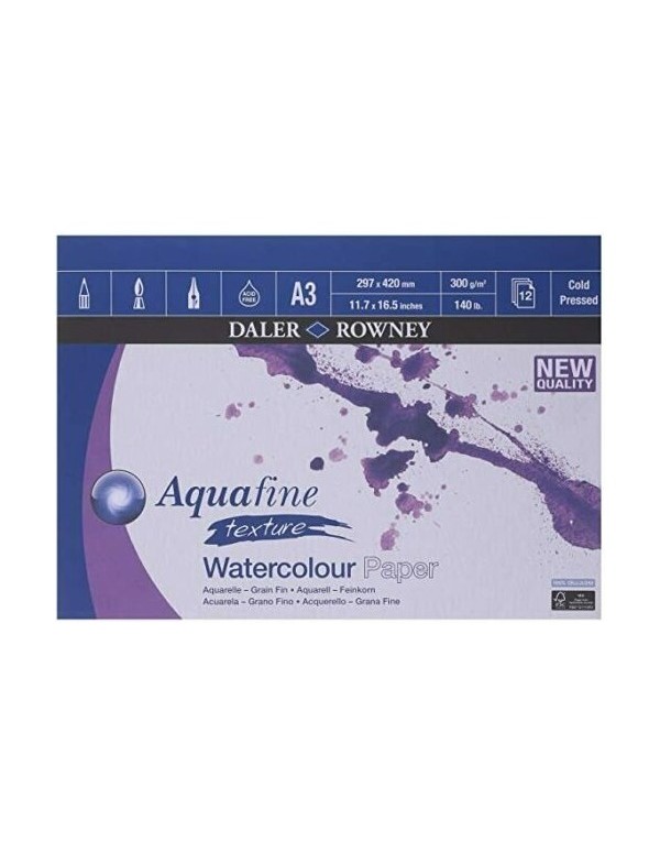 Daler Rowney Watercolor Album 29x42cm Cold Pressed 12 Sheets