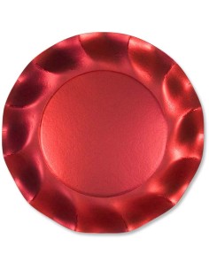 Large Plates diam  27 Red...