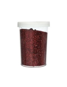 Barattolo Di Glitter Rossi 110gr