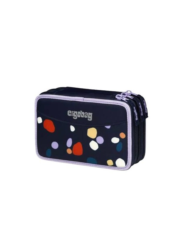 Astuccio 3 Zip Ergobag 23 Mosaic Stone Bear