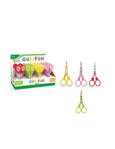 Printed Scissor Expo Assorted Colors 1Pz
