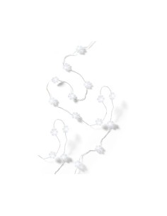 Serie Luci Di Natale LED Con Fiocchi Di Neve 40 Micro LED 2m