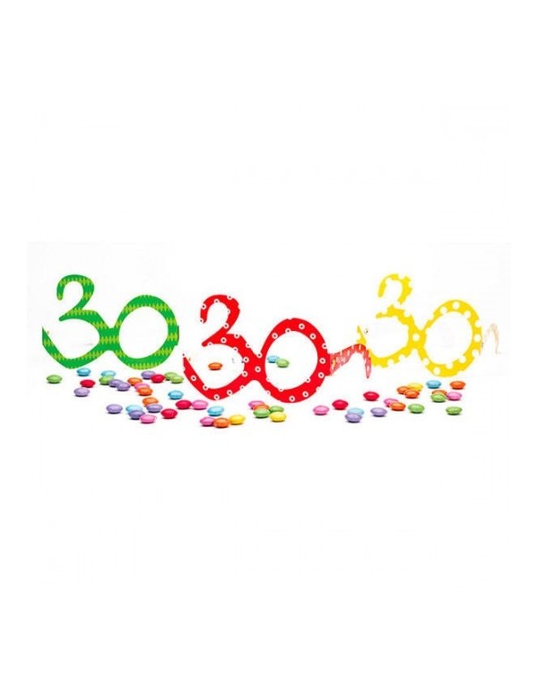 Occhiali Festa 30 Anni In Carta