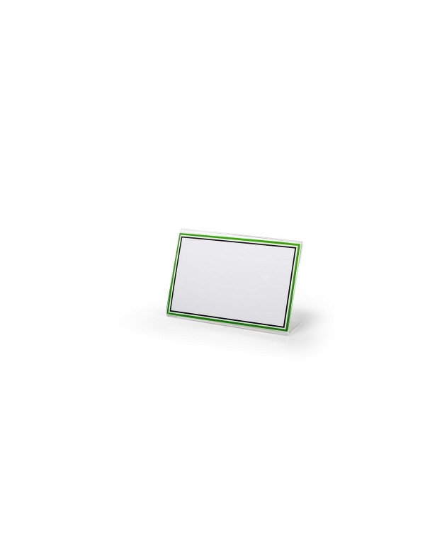 Targhetta Multiuso In PVC Trasparente 10x6,5cm