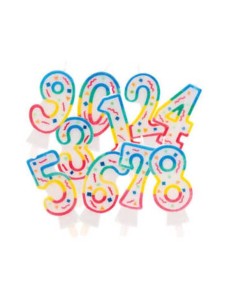 Candeline Numeri Compleanno...