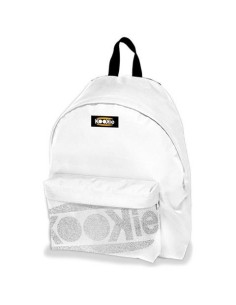 Zaino Kookie One Color Bianco
