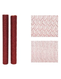 Christmas Deco Red Leaves