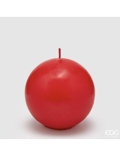 Red Sphere Christmas Candle...